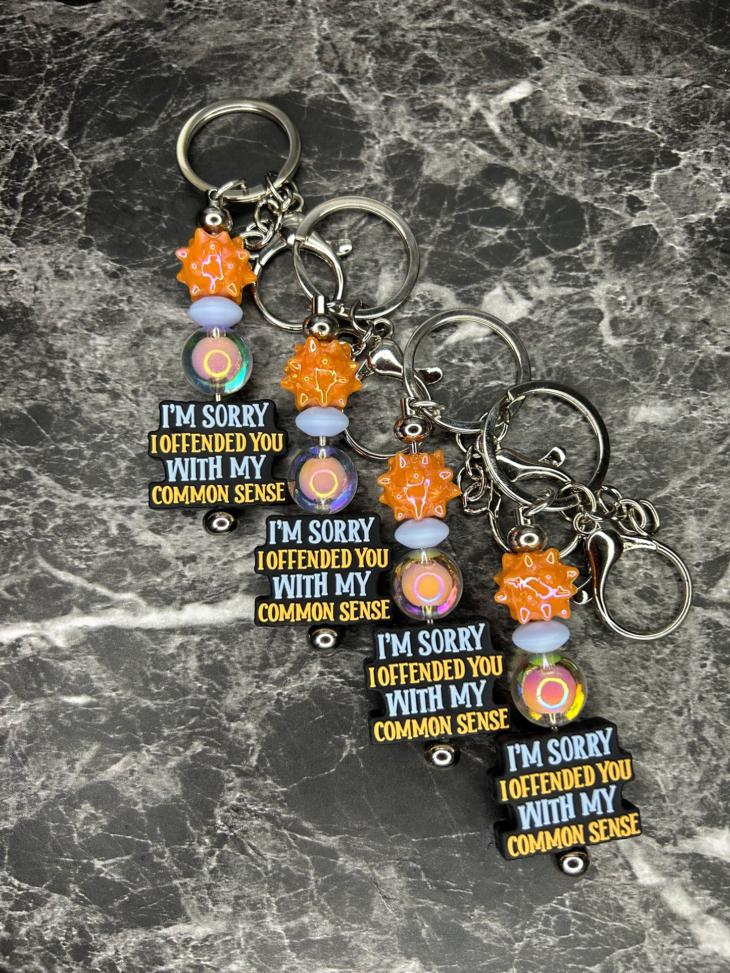 I’m Sorry I Offended You With My Common Sense Keychain