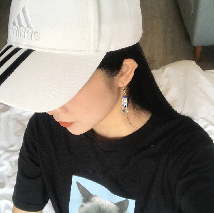 Water Bottle Earrings