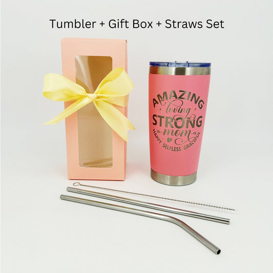 20 oz Insulated Tumbler for Mom – Mother’s Day or Birthday Gift